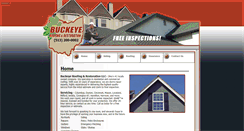 Desktop Screenshot of buckeyeroofing.com